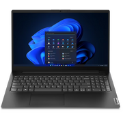  Ноутбук Lenovo V15 G4 AMN (82YU009XUE) 15.6" TN FHD/AMD Ryzen 5 7520U/8Gb/256Gb SSD/VGA int/noOS/black 