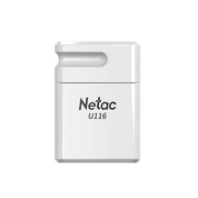  USB-флешка Netac U116 NT03U116N-004G-20WH 4GB USB2.0 белый 