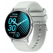  Smart-часы Colmi i10 Silver Frame Grey Silicone Strap 