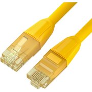  Патч-корд Greenconnect GCR (GCR-52792) прямой 3.0m LSZH UTP кат.6, желтый 