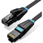  Патч-корд Vention IBJBG прямой UTP cat.6, RJ45 - 1,5м. плоский Черный 