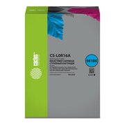  Картридж струйный Cactus CS-L0R16A 981BK черный 465мл для HP PageWide Enterprise Color 556dn/556xh/Flow MFP586z 