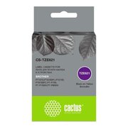 Картридж ленточный Cactus CS-TZE621 TZe-621 черный для Brother 1010/1280/1280VP/2700VP 