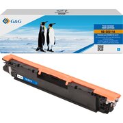  Картридж лазерный G&G GG-CE311A CE311A голубой 1000стр для HP LaserJet Pro MFP M175nw/CP1025/1025nw/M275 MFP LBP7010/7018C Canon 