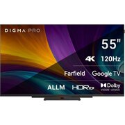  Телевизор Digma Pro UHD 55C черный/черный 
