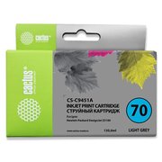  Картридж струйный Cactus CS-C9451A светло-серый для №70 HP Designjet Z3100 (130ml) 