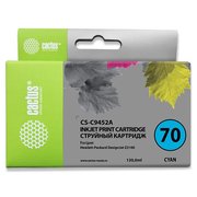  Картридж струйный Cactus CS-C9452A голубой для №70 HP Designjet Z3100 (130ml) 