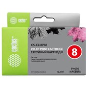  Картридж струйный Cactus CS-CLI8PM пурпурный для Canon MP970 iP6600D iP6700D Pro9000 (12ml) 