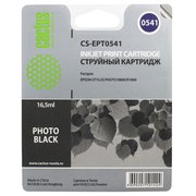 Картридж струйный Cactus CS-EPT0541 черный для Epson Stylus Photo R800/ R1800 (16,2ml) 