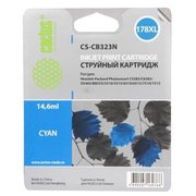  Картридж струйный Cactus CS-CB323N голубой для №178XL HP PhotoSmart B8553/C5383/C6383/D5463 (14,6) 