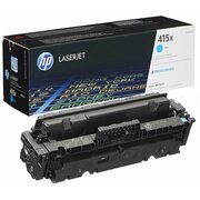  Картридж HP 415X W2031XH для LJ Pro M454/MFP M479/M480f голубой 6000 стр 