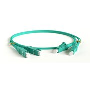  Патч-корд HYPERLINE FC-D2-503-LC/PR-SC/PR-H-2M-LSZH-AQ волоконно-оптический 2 м 