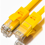  Патч-корд Greenconnect GCR-LNC02-10.0m прямой 10.0m, UTP кат.5e, желтый 