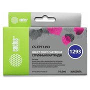 Картридж струйный Cactus CS-EPT1293 пурпурный для Epson Stylus Office B42/BX305/BX305F (10ml) 