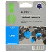  Картридж струйный Cactus CS-EPT1712 голубой для Epson Expression Home XP-33/103/203/207/303 (10ml) 