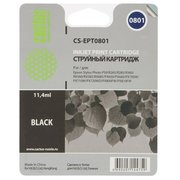  Картридж струйный Cactus CS-EPT0801 черный для Epson Stylus Photo P50 (11,4ml) 