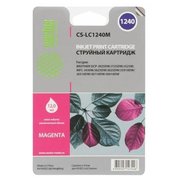  Картридж струйный Cactus CS-LC1240M пурпурный для Brother MFC-J6510/6910DW (12ml) 