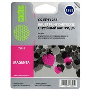  Картридж струйный Cactus CS-EPT1283 пурпурный для Epson Stylus S22/SX125/SX420/SX425 (7ml) 