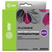  Картридж струйный Cactus CS-LC565XLM пурпурный для Brother MFC-J2510 (14,4ml) 