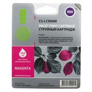  Картридж струйный Cactus CS-LC900M пурпурный для Brother DCP-110/115/120/MFC-210/215 (16,6ml) 