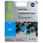  Картридж струйный Cactus CS-EPT1282 голубой для Epson Stylus S22/SX125/SX420/SX425 (7ml) 