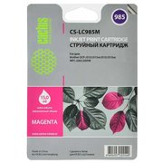  Картридж струйный Cactus CS-LC985M пурпурный для Brother DCPJ315W/DCPJ515W (15ml) 