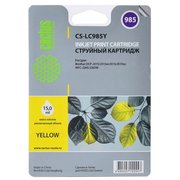 Картридж струйный Cactus CS-LC985Y желтый для Brother DCPJ315W/DCPJ515W (15ml) 