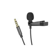  Микрофон BOROFONE BFK11 Elegant lavalier microphone iP 2 м (черный) 