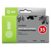  Картридж струйный Cactus CS-PGI35 черный для Canon iP100 (9ml) 