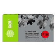  Картридж струйный Cactus CS-PFI710BK черный (700мл) для Canon imagePROGRAF TX-2000/TX-3000/TX-4000 