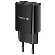  СЗУ Borofone BA53A Powerway dual port 2.1A + Micro, black 