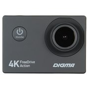  Видеорегистратор Digma FreeDrive Action 4K черный 