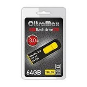  USB-флешка USB OLTRAMAX OM-64GB-270-Yellow 3.0 желтый 
