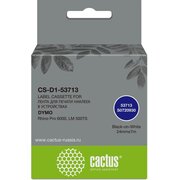  Картридж ленточный Cactus CS-D1-53713 53713 для Dymo Rhino Pro 6000/LM 500TS 