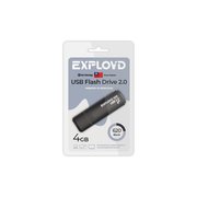  USB-флешка USB EXPLOYD EX-4GB-620-Black 