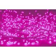  Гирлянда Neon-Night 303-617 Мишура 6 м прозрачный ПВХ 576 диодов цвет розовый 