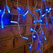  Гирлянда Neon-Night 255-023 Айсикл (бахрома) светодиодный 1,8 х 0,5 м белый провод 230 В диоды синие 48 LED 