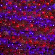  Гирлянда Neon-Night 215-033 Сеть 2,5х2,5м черный ПВХ 432 Красные/Синие 