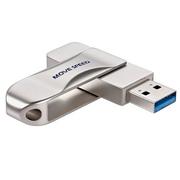  USB-флешка Move Speed YSULSP (YSULSP-32G3S) USB 3.0 32GB серебро металл 
