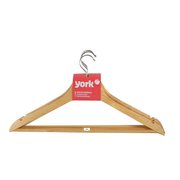  Вешалка YORK для одежды деревянная 067510 (3шт/уп) 