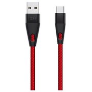  Кабель USB/Type-C Xiaomi ZMI 100 см 3A Материал оплетки нейлон/кевлар (AL706) красный 