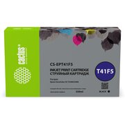  Картридж струйный Cactus CS-EPT41F5 T41F5 черный пигментный 350мл для Epson SureColor SC-T5400M/SC-T3405/SC-T5405 