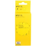  Картридж T2 CLI-471Y XL (IC-CCLI-471Y XL) для Canon PIXMA MG5740/6840/7740/TS5040/6040/8040, жёлтый, с чипом 