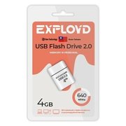  USB-флешка Exployd EX 64GB 640 White 