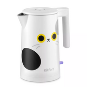  Чайник электрический Kitfort КТ-6185 1.7л. белый (корпус нерж) 
