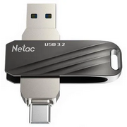  USB-флешка Netac US11 NT03US11C-128G-32BK 128GB USB3.0+TypeC Dual Flash Drive 128GB 