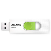  USB-флешка ADATA AUV320-32G-RWHGN 32GB USB 3.2 Gen1 White/Green 