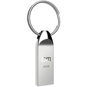  USB-флешка DM PD086-USB3.0 32Gb (USB3.0) металл, с кольцом 