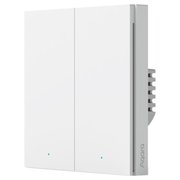  Умный выключатель Aqara Smart Wall Switch H1 EU двухклавишный белый (WS-EUK04) 