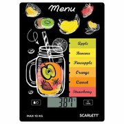  Весы кухонные Scarlett SC-KS57P77 Смузи 